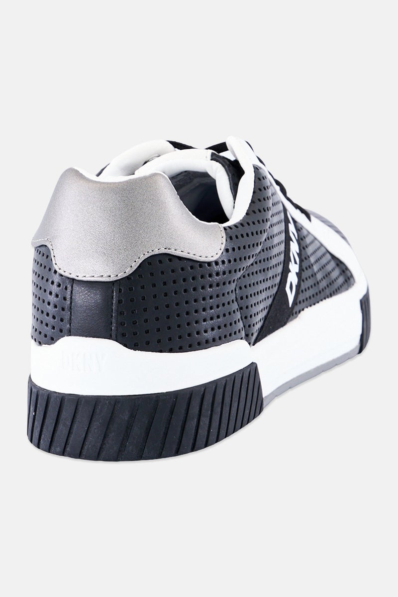 DKNY أحذية كاجوال للرجال متوسطة الحجم، سوداء - Image 4