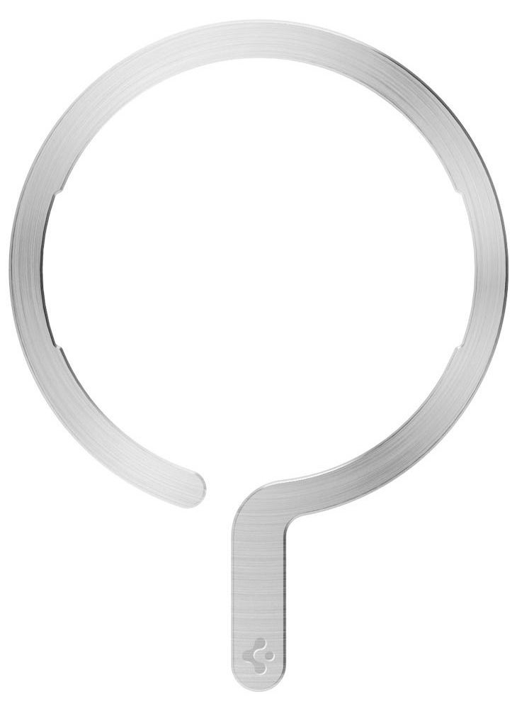 Spigen - MagSafe OneTap Ring Adapter [Add Mag Safe compatibility to Non-MagSafe Case Cover] 1 Pack - Silver - Image 1