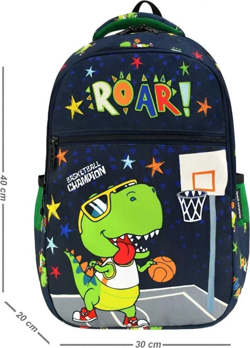 Tezzgelsin Waterproof Lunch Bag Orthopedic 3 Compartment Primary School Bag Middle School Bag School Bag
