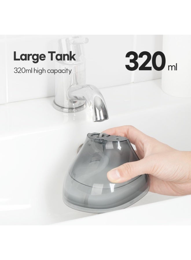 Walpck Handheld Garment Steamer for Clothes - TurboSteam 1500W, 3 Steam Levels, 320ml Big Capacity, Strong Penetrating Steam, 20s Fast Heat-up, Steam Iron Fabric Wrinkle Remover with Brush - Image 5