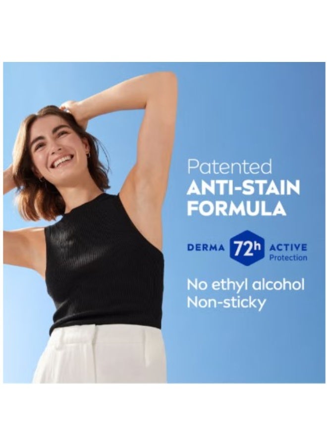 نيفيا بخاخ مزيل عرق مضاد للتعرق NIVEA Black & White Invisible Original للنساء 150 مل عبوة من 2 – حماية حتى 72 ساعة ضد التعرق والروائح - Image 5