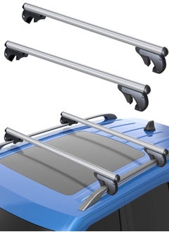 Generic Universal Roof Rack Cross Bars, Aluminium Cross Bars for All Cars/Suv/Van/Sedan. Set of 2  - Image 1