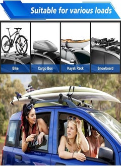 Generic Universal Roof Rack Cross Bars, Aluminium Cross Bars for All Cars/Suv/Van/Sedan. Set of 2  - Image 3