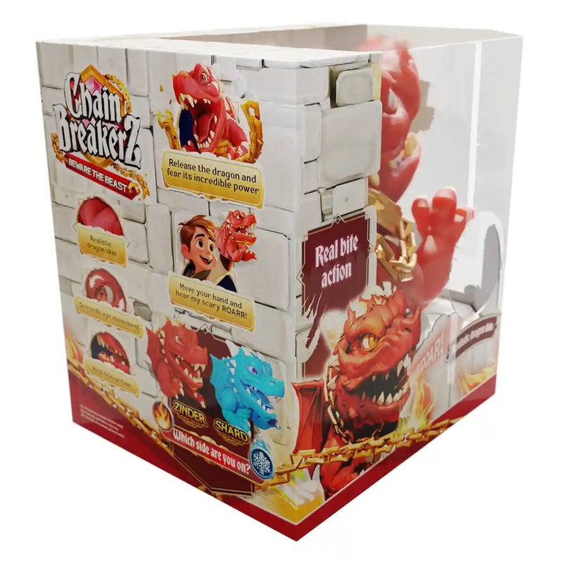 Eolo - Chain Breakerz Zinder Electronic Red Dragon Puppet With Sounds - CHB001-DR - Image 5