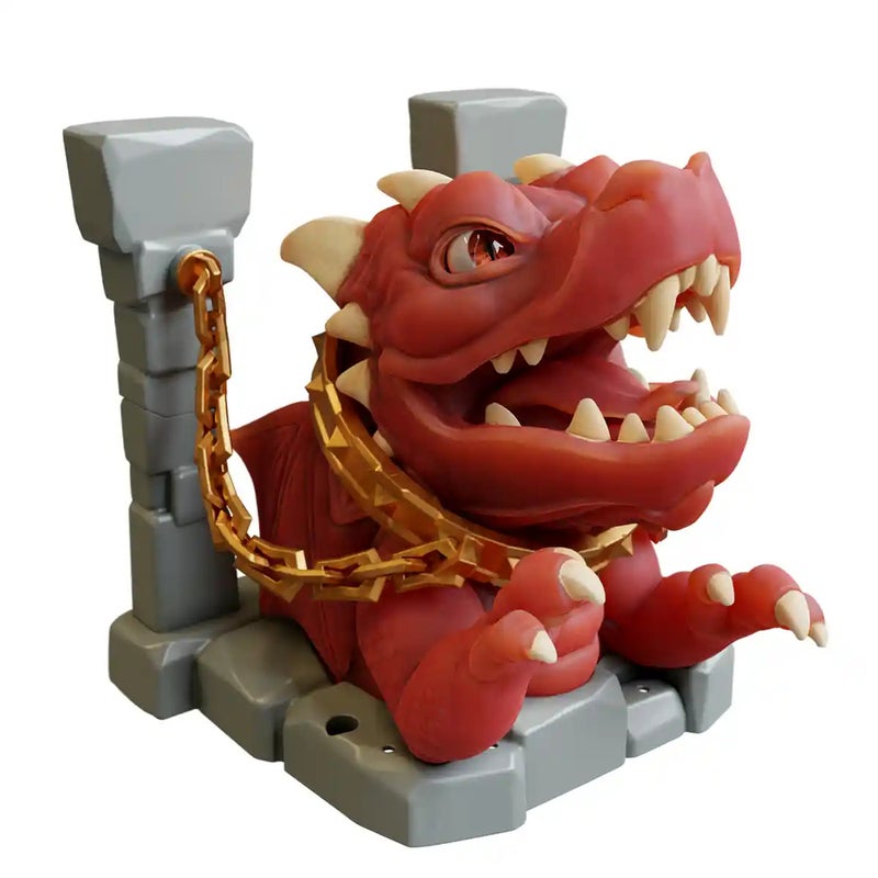 Eolo - Chain Breakerz Zinder Electronic Red Dragon Puppet With Sounds - CHB001-DR - Image 1