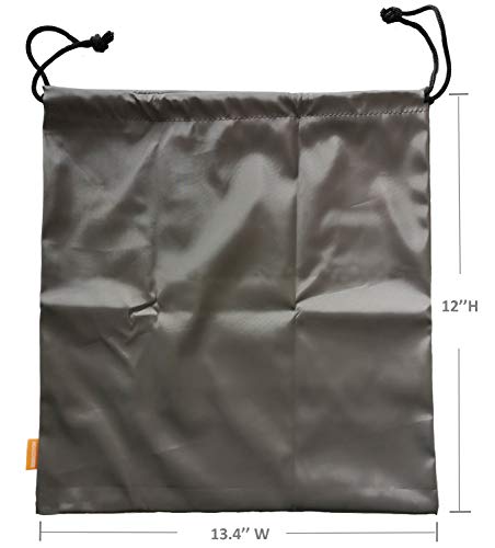 Induschoice Respirator Mask Drawstring Bag High-Density Waterproof Material Respirator Storage Bag,1 Pack - Image 3