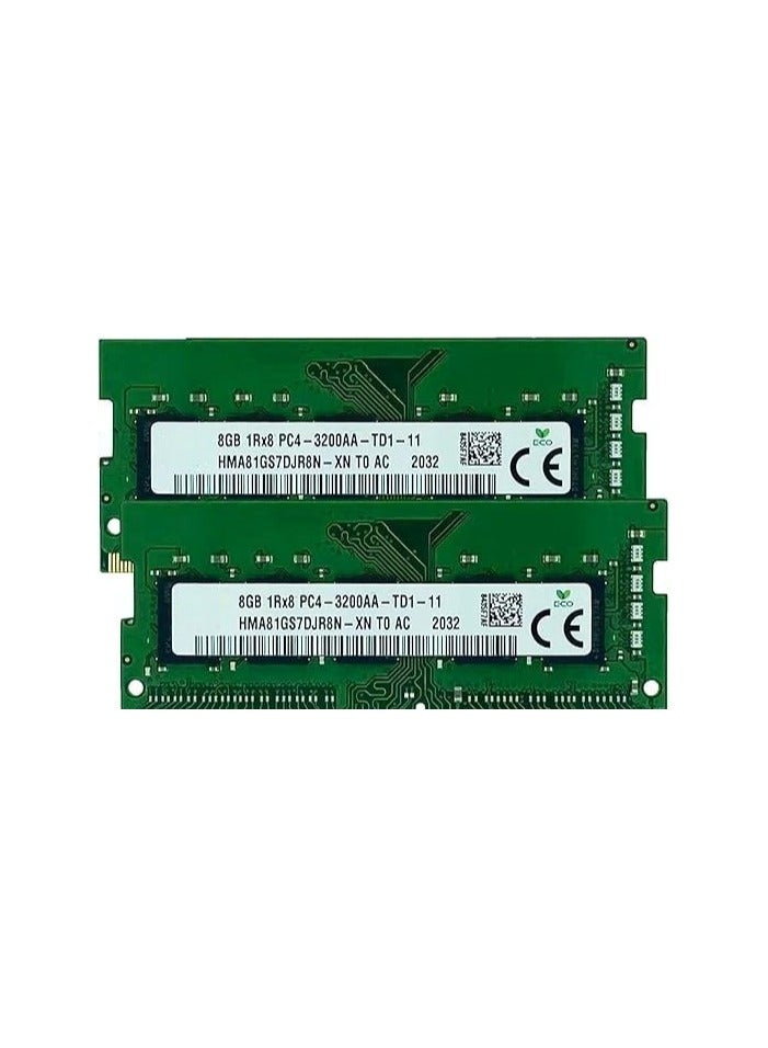 16GB DDR4 3200MHz Laptop RAM Kit (2x8GB) – High-Speed SODIMM Memory Upgrade