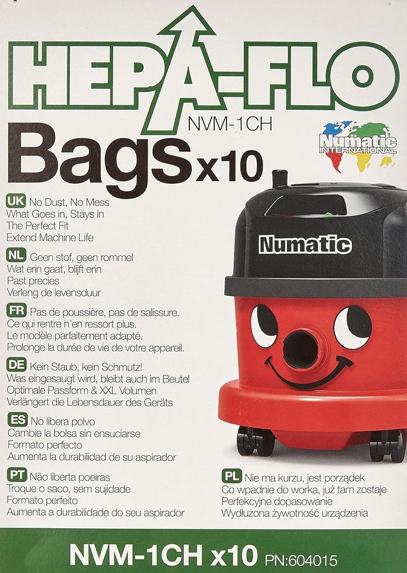 Numatic Numatic Henry Cleaner Bags - 1 Box (Pack of 10) Global mainstream design picks - Image 1