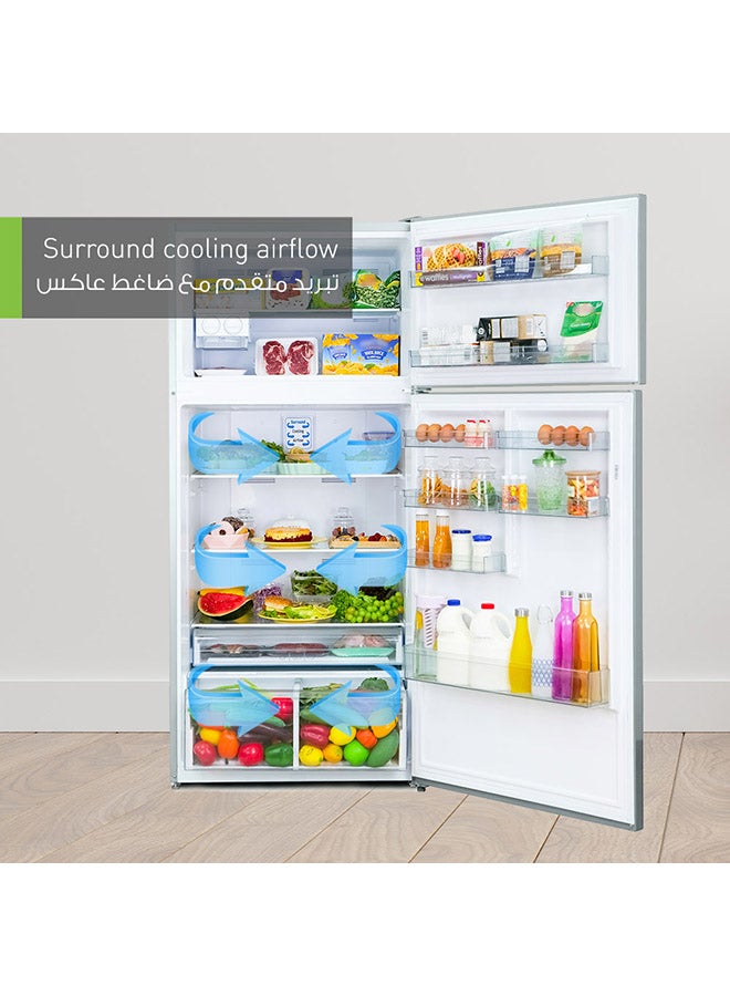 باناسونيك ثلاجة رأسية سعة 750 لتراً 220 W NRBC752VS مظهر معدني - Image 5