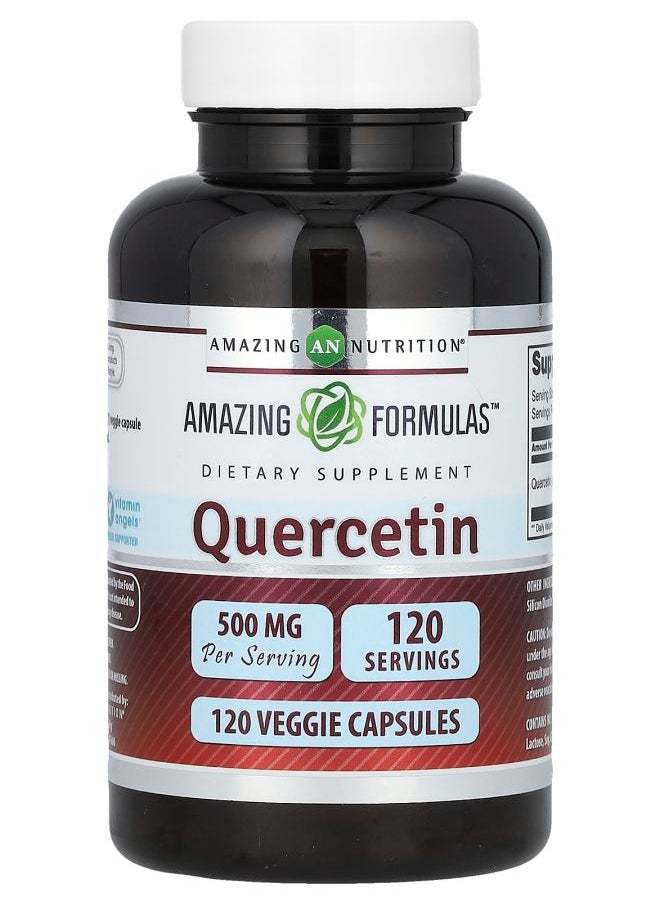 Quercetin 500 mg 120 Veggie Capsules - pzsku/Z673B723C7480A057F582Z/45/_/1730767341/ec2f2ff6-c5b6-4190-b0a1-f0d916839955