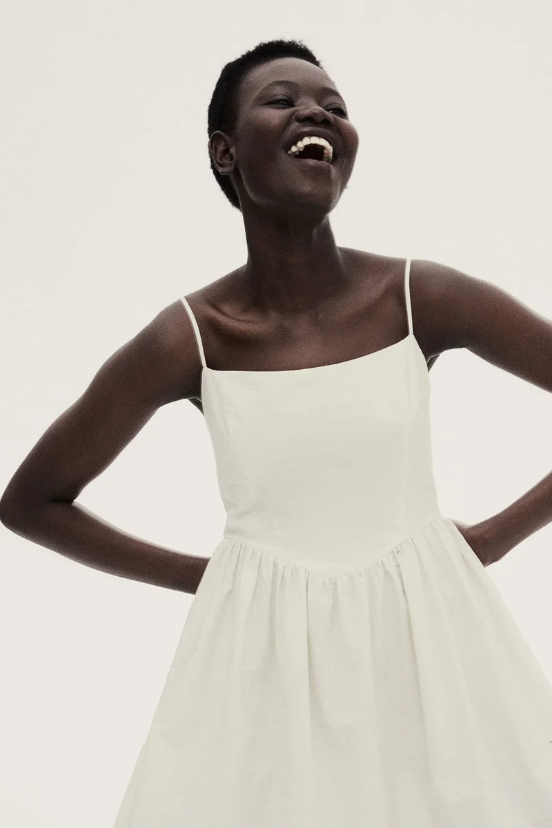 H&M Printed cotton dress