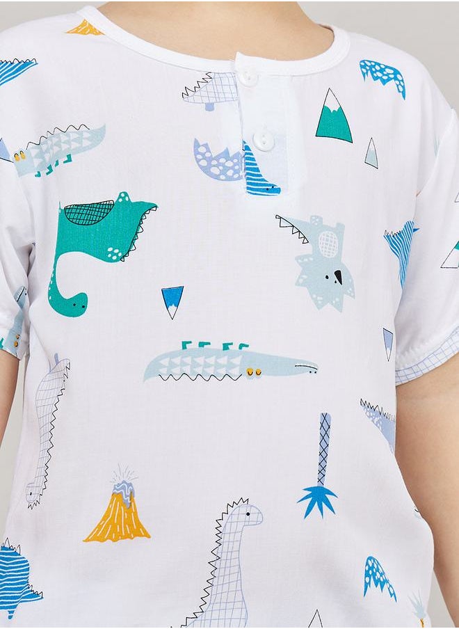 All Over Dinosaur Print T-Shirt & Shorts Set - pzsku/Z673B86900CF9E510E993Z/45/_/1710515082/6e8fd3f5-a7d1-4477-8ea6-b2fa54b623d0