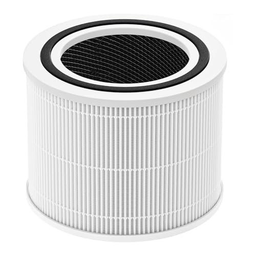 TROO® Replacement Filter Compatible with Levoti Core 300-P / 300S-P Air Purifiers | 3-in-1 True HEPA + Pre-Filter + Activated Carbon | Captures Dust, Pollen, Smoke, Odors & Pet Dander | Pack of 1 - Image 1