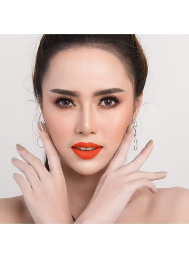 Color Diva أفضل ألوان أحمر الشفاه (بني، أرجواني، وردي، برتقالي، عنابي، أرجواني داكن) عبوة من 6 قطع - Image 3