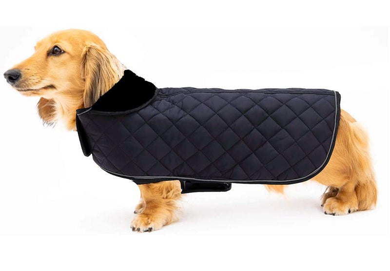 Petslover Dog Coats - Cold Weather Dog Jacke -Coat Sweater Hoodie Outwear Apparel, Pockets, Rain/Water Resistant, Adjustable Drawstring - Image 1