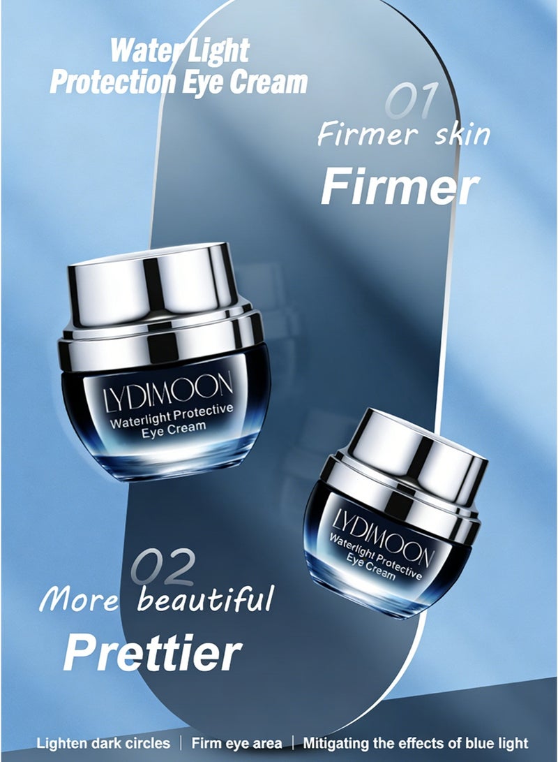 LYDIMOON Waterlight Protective Eye Cream | Fade Dark Circles & Fine Lines, Firm & Anti-Blue Light 40g - Image 2