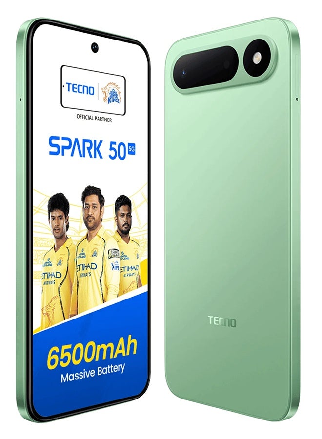 TECNO SPARK 50 5G Dual Sim MINT GREEN 4GB RAM 256GB - Global Version - Image 3