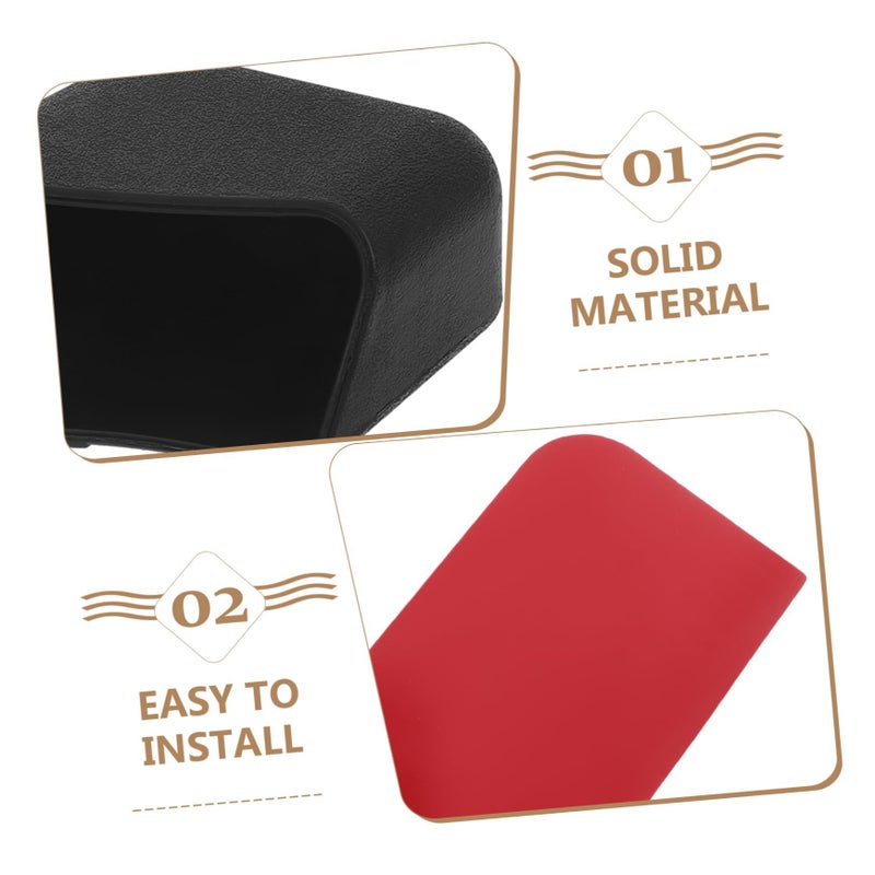 Black Car Organizer Storage Box Sticky Dashboard Backseat Cargo Trunk Container - Image 5