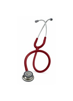 ثري أم ليتمان سماعة الطبيب 3M Littmann Classic Iii، أنبوب بورجوندي، 27 بوصة 