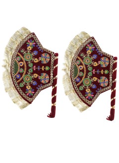 Sgr Handicrafts SGR Decorative Handmade Fan for Weeding and other Occasion Marriage Hand Fan Shadi ka Pankha Pankhi 2 
