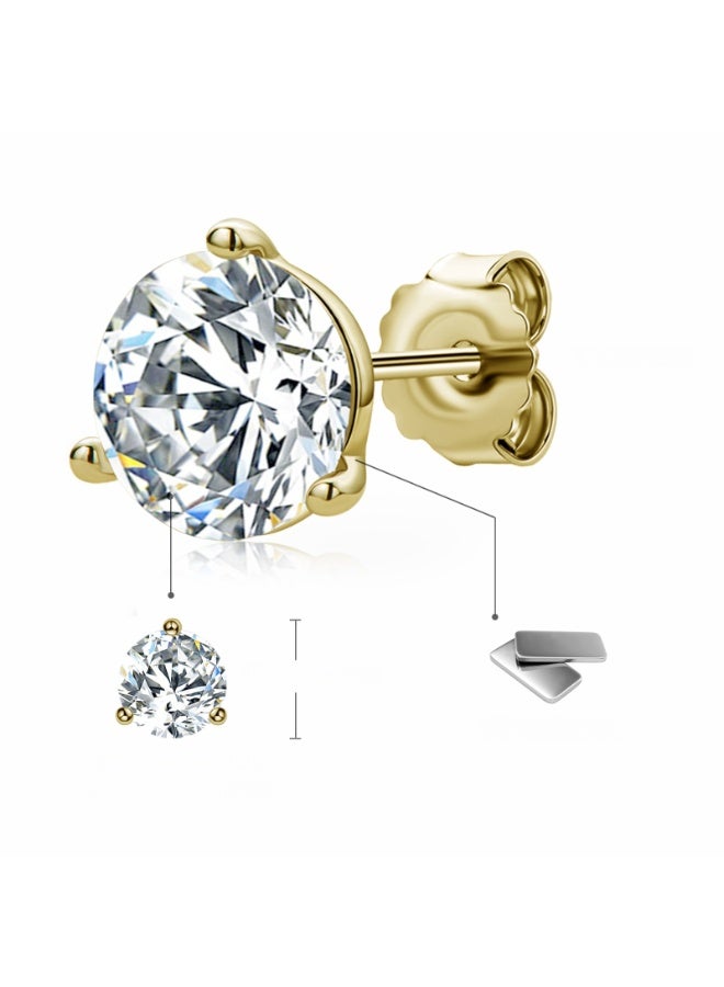 KUYING Diamond/Zircon Earrings