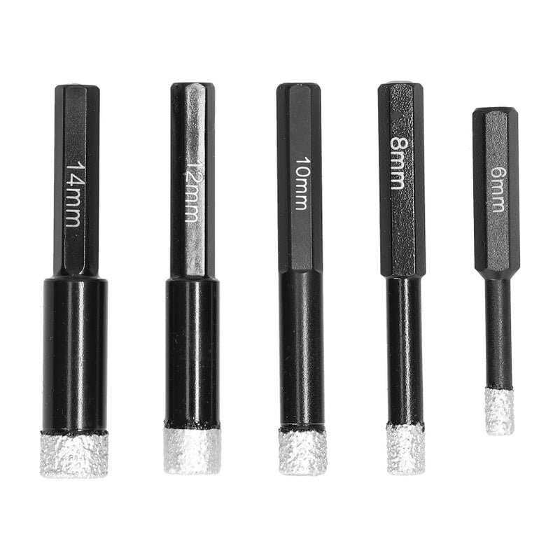 Dry Drill Bit Brazed Welding Diamond Ceramic Vitrified Polished Glazed Tile Archaized Brick Marble Holes Drilling Accessory - Image 4