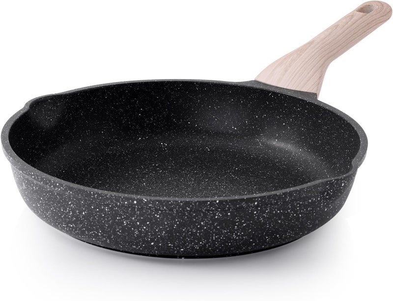 Gvnd Nonstick Frying Pan Skillet 8 Inch Small Cooking Pan Egg Pan Omelet Pan Healthy Non Toxic Chefs Pan Induction Compatible Cookware PFOA Free - Image 1