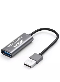 Generic HDMI Capture Card 1060P @60HZ, 4K @30HZ (USB)  - Image 1