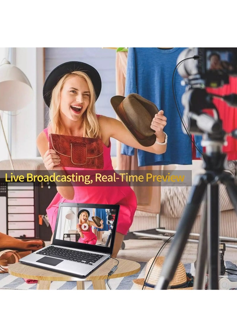 HDMI Capture Card 1060P @60HZ, 4K @30HZ (USB)