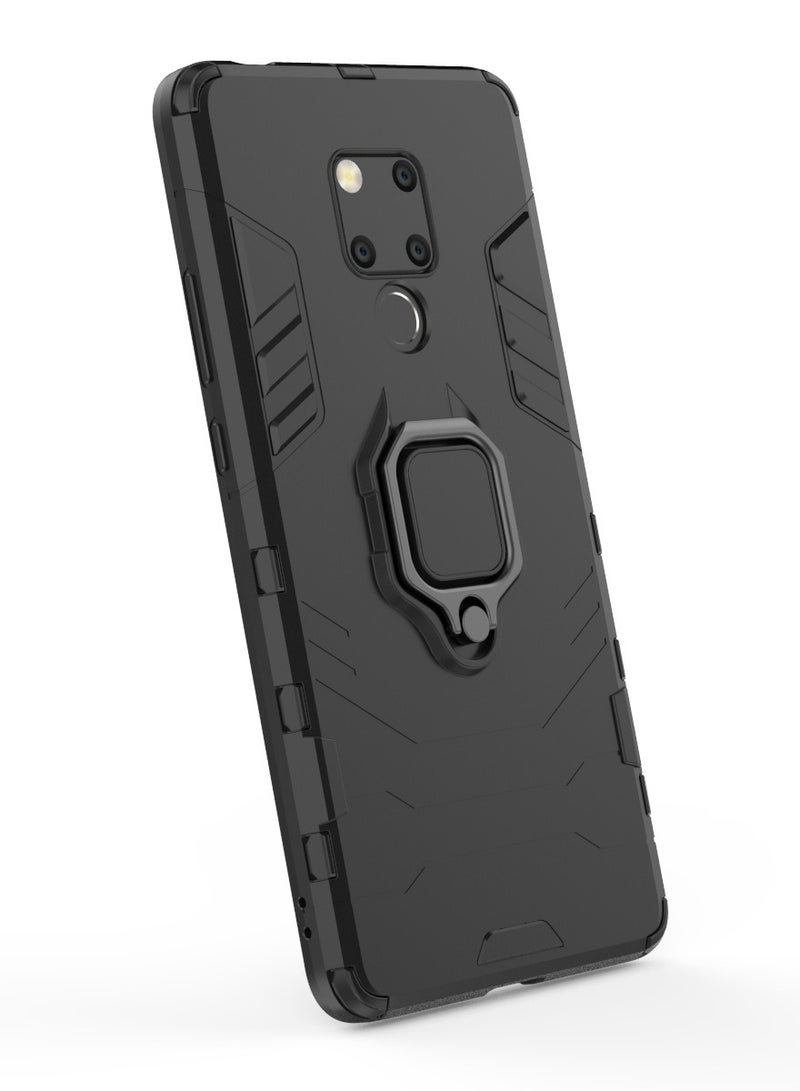 Excefore Protective Case Cover For Huawei Mate 20 X, Protector Cover Cell Accessories Phone Cases With Magnetic Ring Holder Blue - Image 4