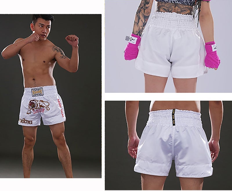 FLUORY Muay Thai Fight Shorts,MMA Shorts Clothing Training Cage Fighting Grappling Martial Arts Kickboxing Shorts Clothing - Image 2