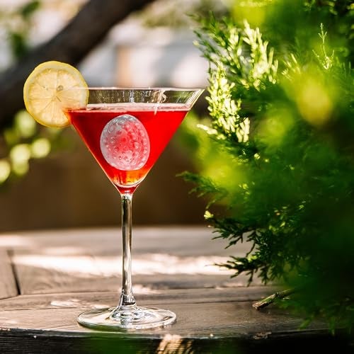 DENSITY COLLECTION Ice Cube Trays Silicone Tray Big Size Perfectly 4 Type Round, Rose, Diamond, and Dotted Ice Cube Molds for Whiskey & Cocktails, Keep Drinks Chilled, Reusable and BPA Free - Image 5