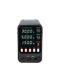 WANPTEK Bench DC Power Supply Variable 30V 5A Digital Display Adjustable Switching Regulated Power Supply CV CC with Data Storage