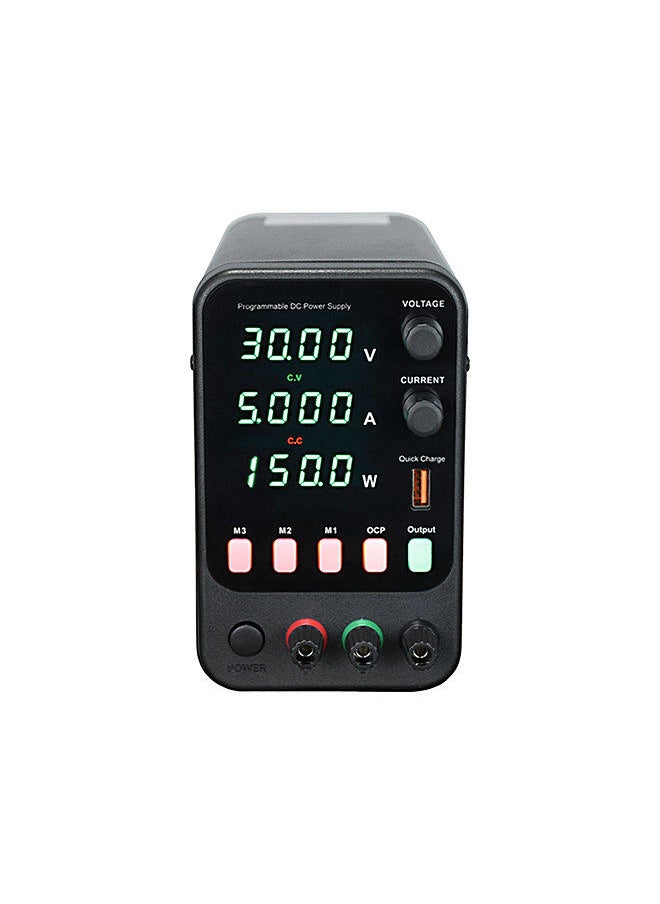 wanptek - WANPTEK Bench DC Power Supply Variable 30V 5A Digital Display Adjustable Switching Regulated Power Supply CV CC with Data Storage - Image 1