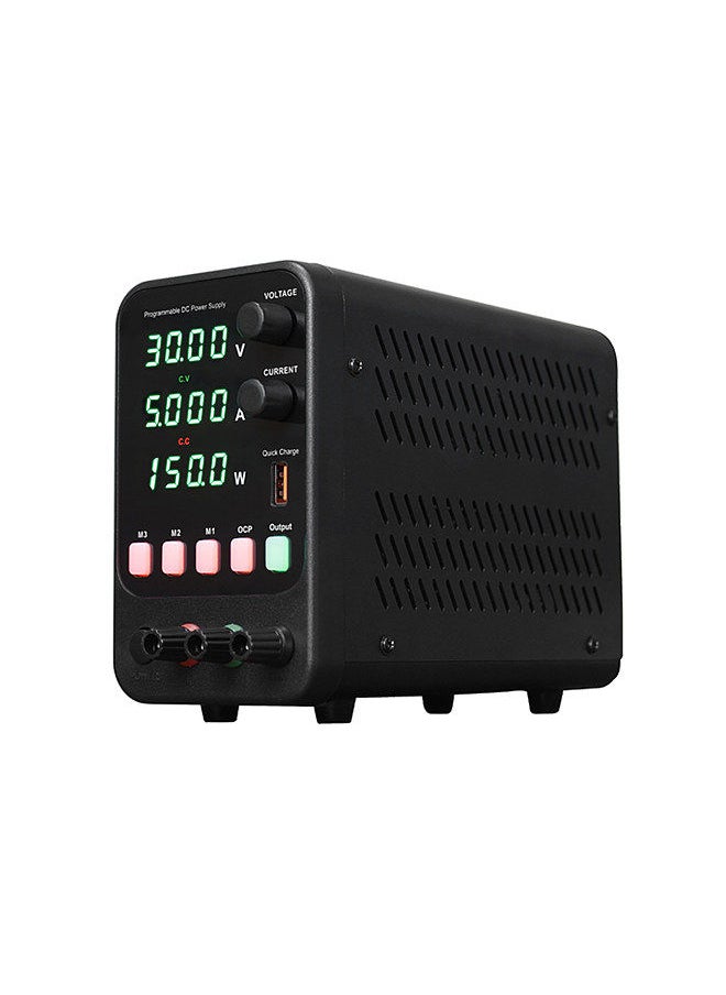 wanptek - WANPTEK Bench DC Power Supply Variable 30V 5A Digital Display Adjustable Switching Regulated Power Supply CV CC with Data Storage - Image 1