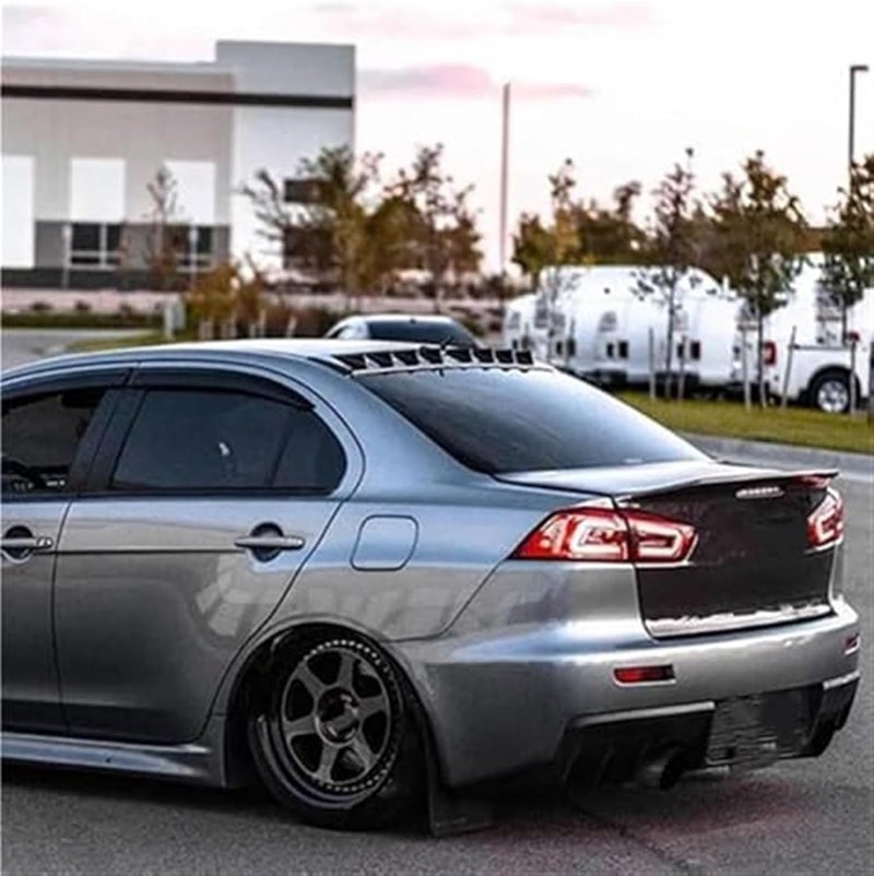 Wivplex Glossy Black Car Spoiler for Lancer EX - Image 3