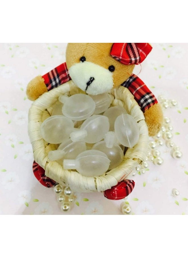 Happyupcity Happyupcity 25 PCS 2 Inch Plastic Round Toy Squeaker Baby Puppy Plush Doll Craft Accessories Balloon BB Voice Noise Maker Insert Replacement Repair Fix Airbag Whistles DIY Pronunciator  - Image 3