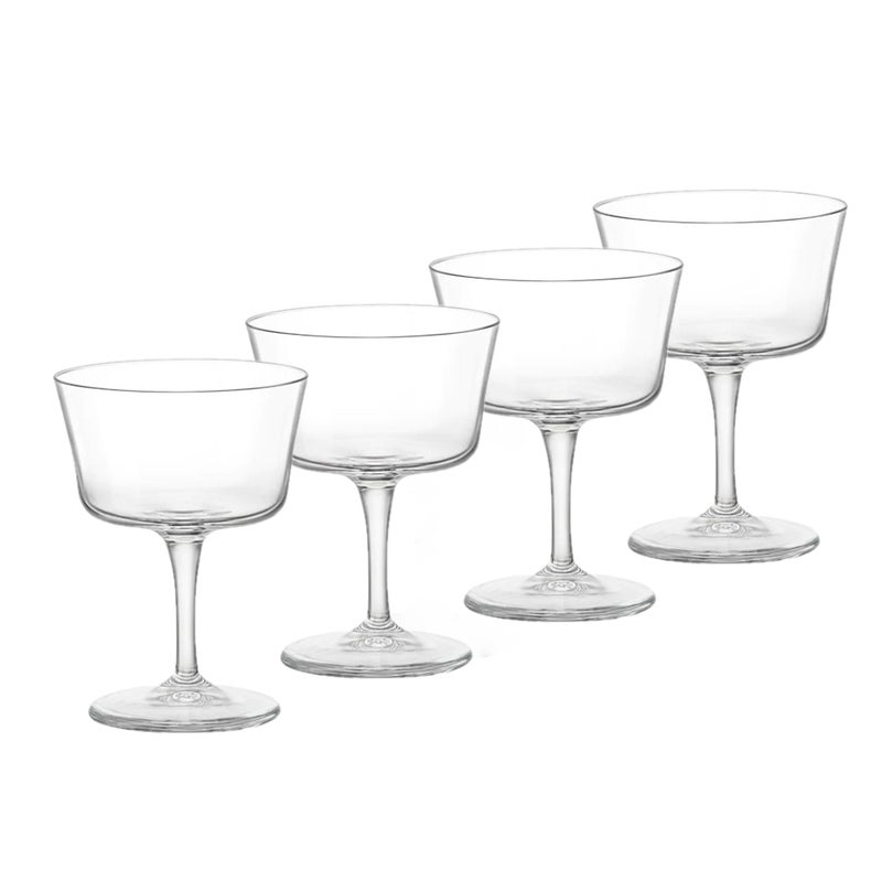 Bormioli Rocco Bormioli Rocco Novecento Bartender 75 oz Fizz Cocktail Glass Set of 4 Clear