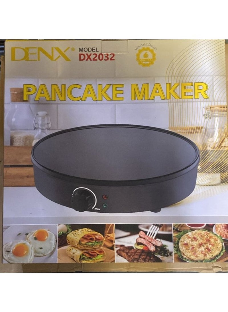 Denx Pancake, Crepe And Amaranth Maker With A Simple Design - 1000 W - Image 4