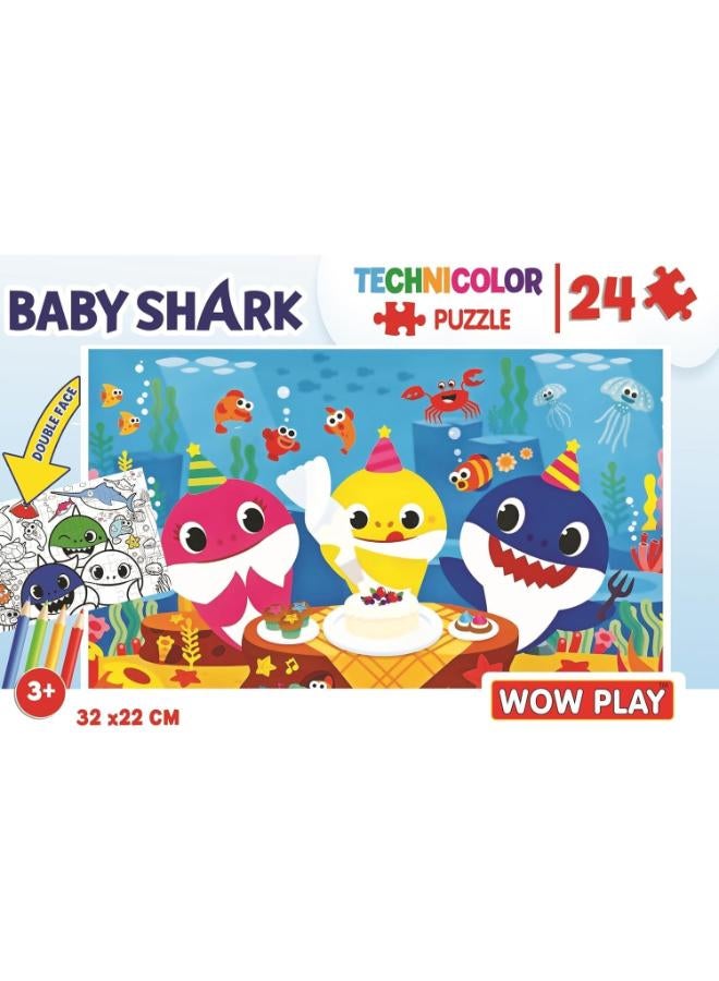 Wow Play Paw Patrol Coloring Puzzle 24-Pieces, 32 cm x 22 cm Size - Image 4