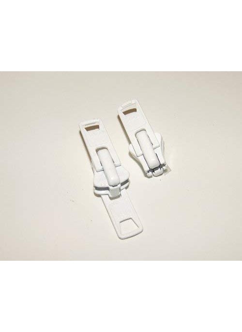 Northwest Tarp & Canvas YKK Double Metal Tab Zipper Slider 10 Replacement 2 Pieces White 