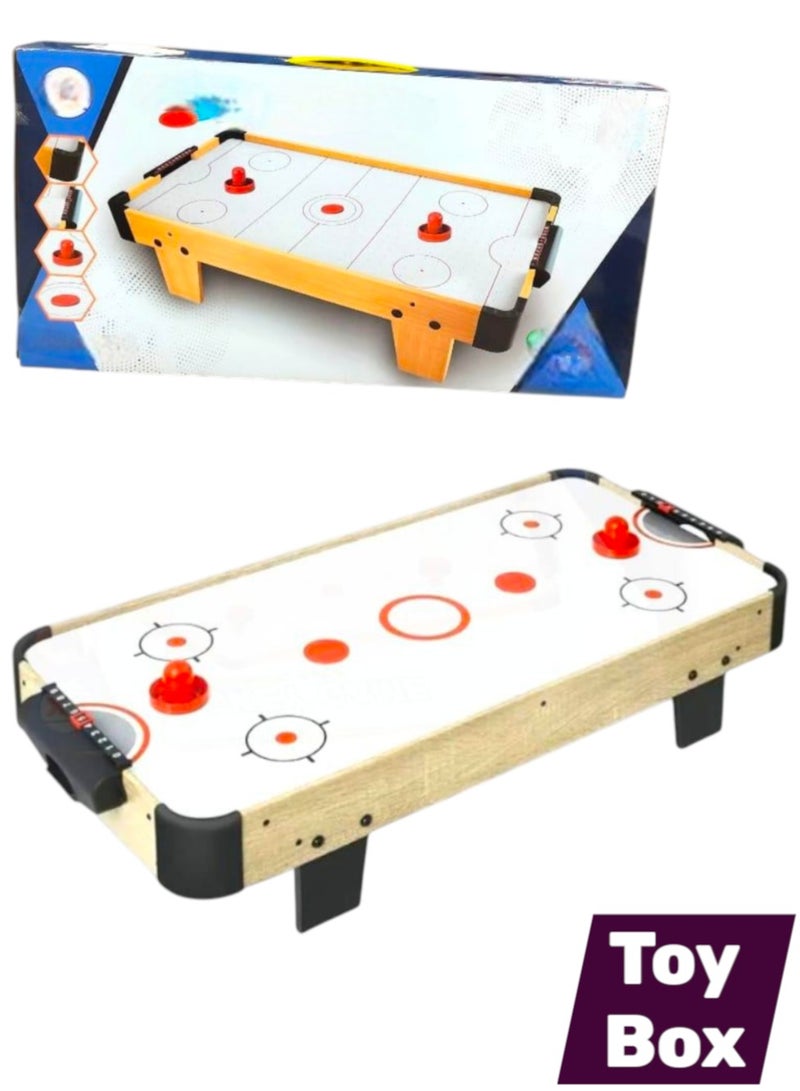 Toy Box Air Hockey Mini Table Top Board Game-69x36x16cm - Image 1