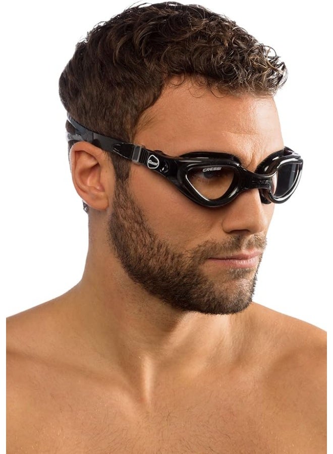 Cressi نظارات السباحة - نظارات للبالغين للسباحة، وحمامات السباحة، والرياضات المائية، مضادة للضباب 100% مضادة للأشعة فوق البنفسجية، مقاس واحد - Image 5