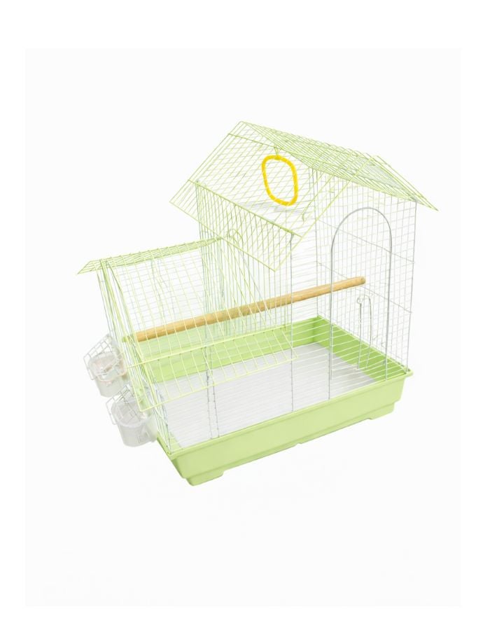 Petto Bird Cage for Small Birds | Durable Metal Cage with Tray | 35 × 28 × 45 cm - Image 3