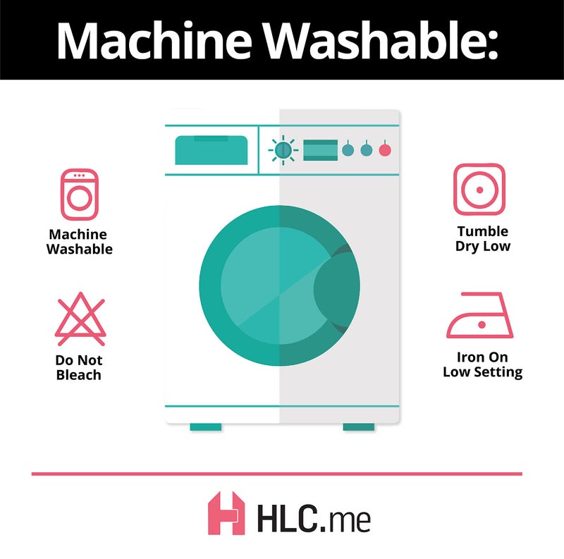 HLC.ME White Thermal Insulated 100% Blackout Curtain Liner 84 inch Grommet Panels - Complete Darkness & Privacy, Energy Efficient, Noise Reducing - 16 Rings Included (2 Panels, 50 W x 80 L inch) - Image 5