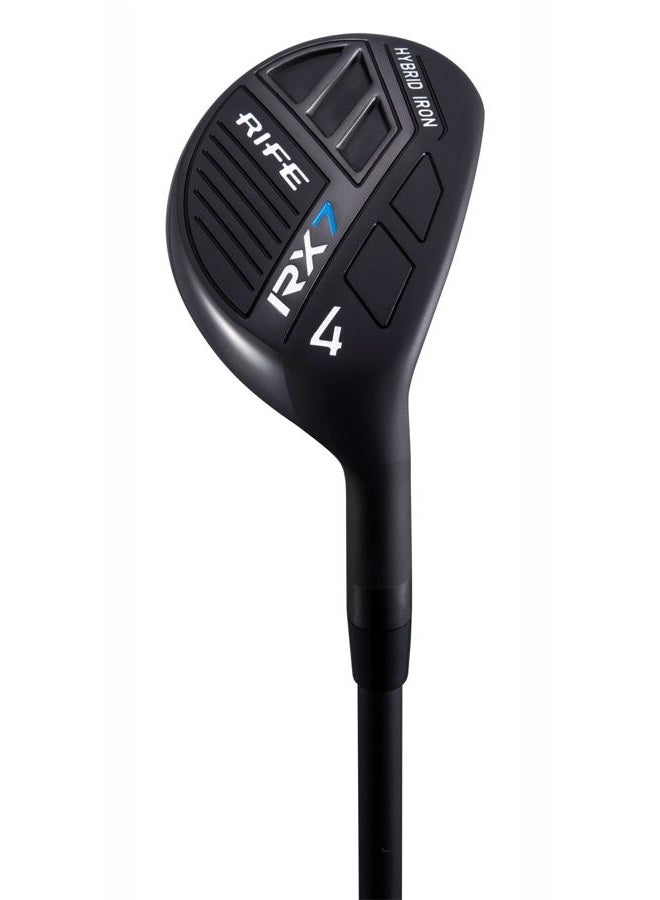 Rife Golf RX7 Regular Flex Graphite Shafts Mens Standard Length Graphite All True Hybrid Iron Clubs Set Right Handed #4 5 6 7 8 9 PW Sand Wedge Hybrids - Image 5