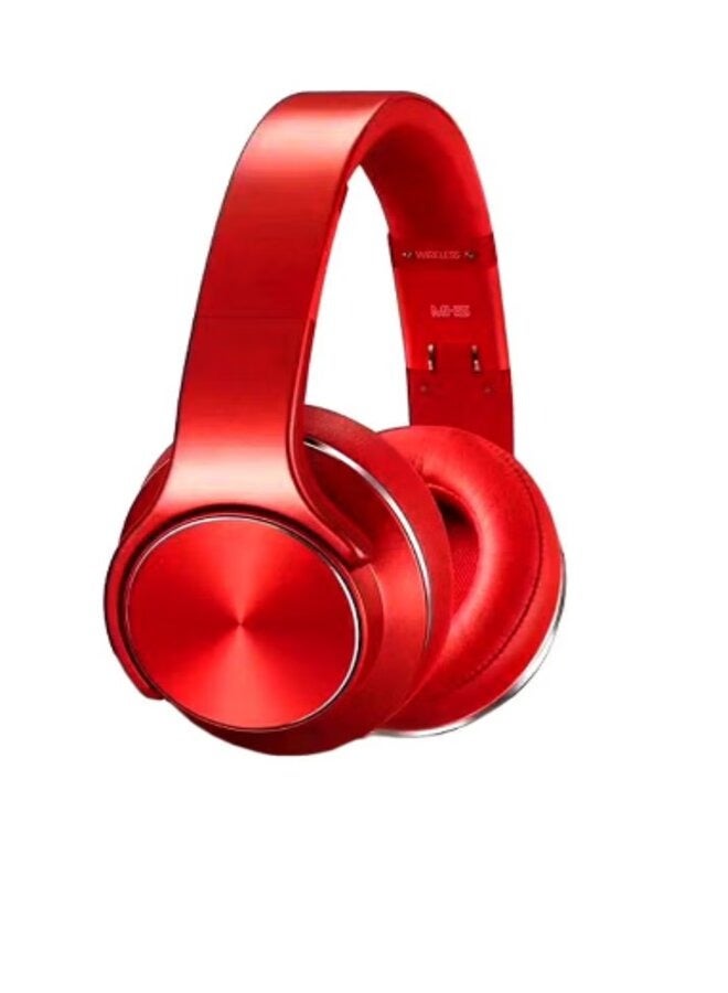 SODO Bluetooth Over Ear Headphones With Mic Red - Image 1