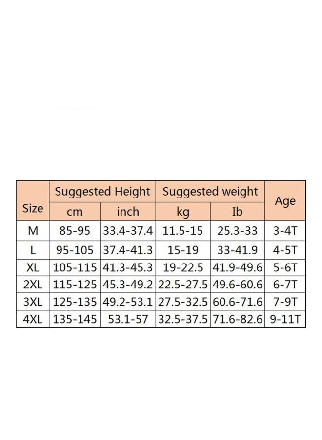 نادانباو طقم مكون من بلوزة سباحة سريعة الجفاف برسمة مع بنطال الأسود/ الوردي/ الأزرق - Image 4