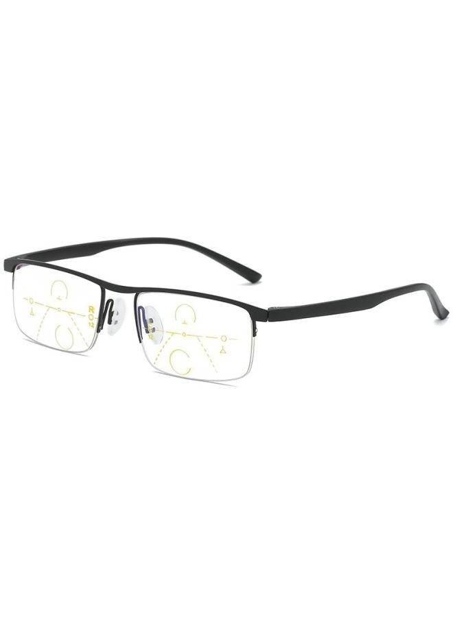 Generic Automatic Zoom Presbyopia Glasses Far And Near Dual-purpose Progressive Multifocal Presbyopia Glasses Anti-blue Light Computer Goggles For The Elderly 
