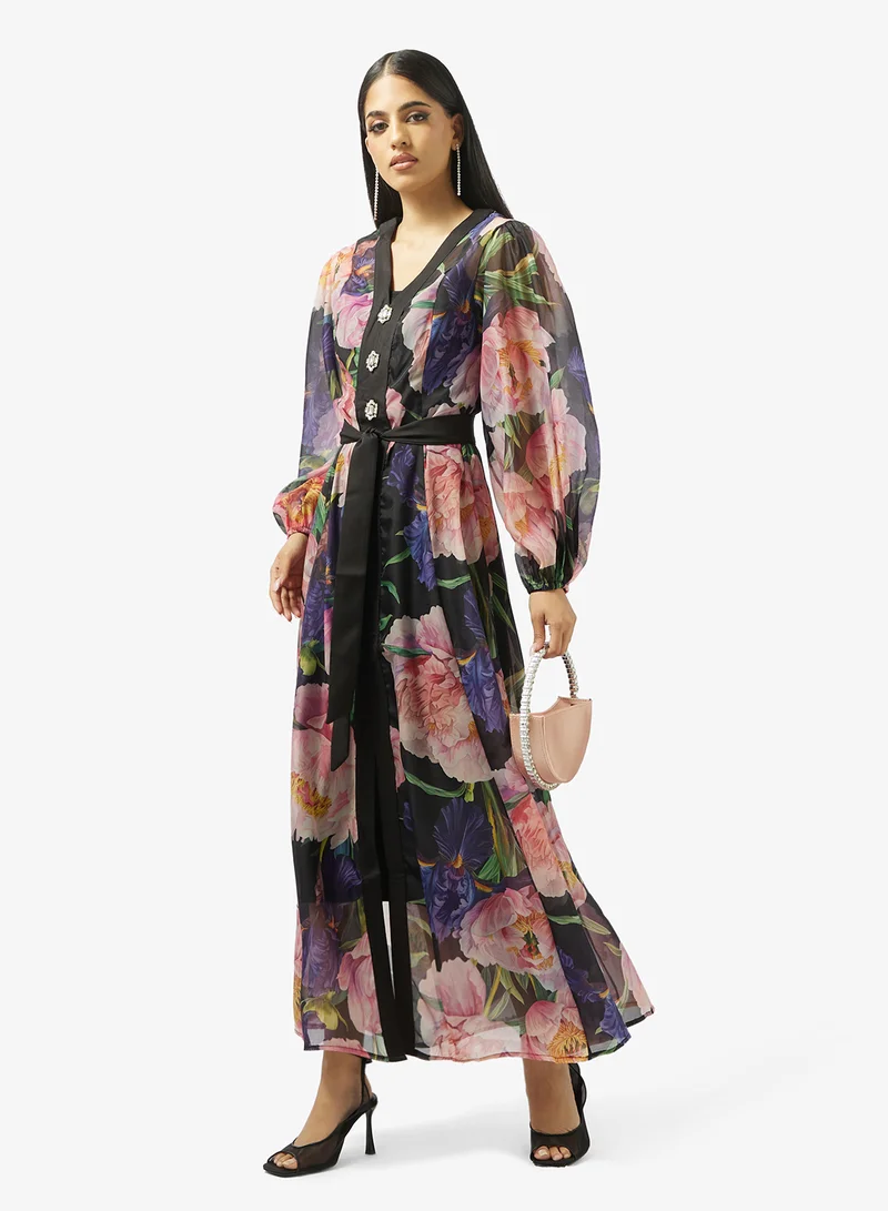 Khizana  Floral Print Dress for Women | Best Price UAE